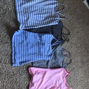 Bundle of 5 lululemon tanks